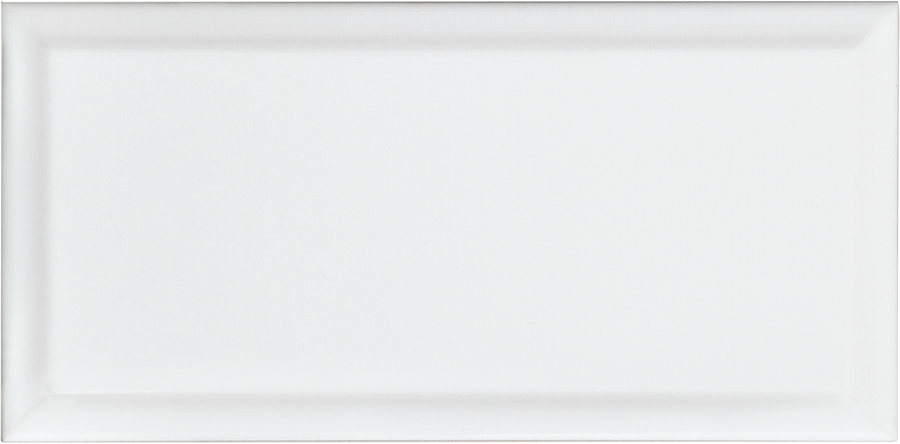 Azulejo Biselado M10x20 | Branco 000 Brilhante