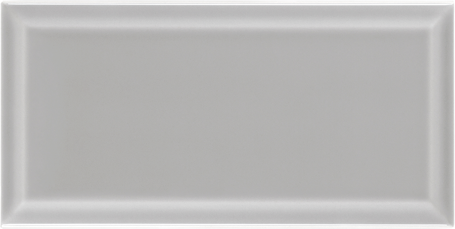 Bevelled Wall Tile M10x20 | Grey 600 Glossy