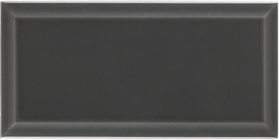 Bevelled Wall Tile M10x20 | Grey 670 Glossy
