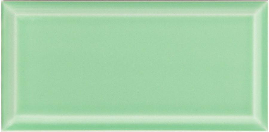 Bevelled Wall Tile M10x20 | Green 810 Glossy