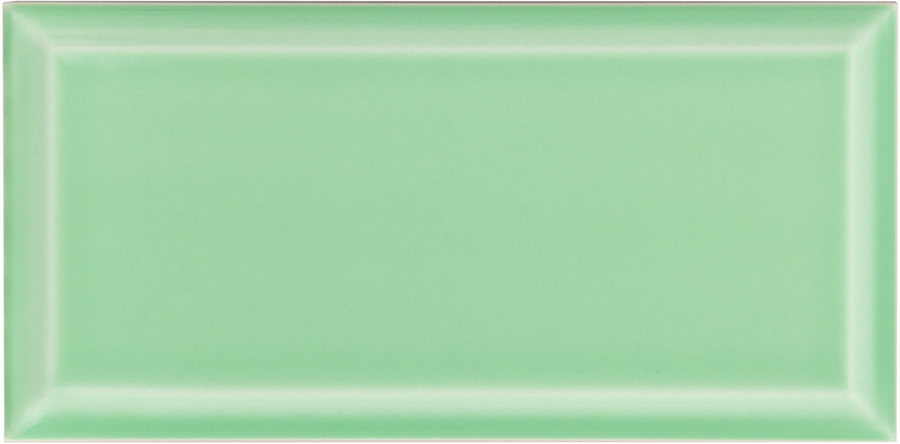 Azulejo Biselado M10x20 | Verde 810 Brilhante