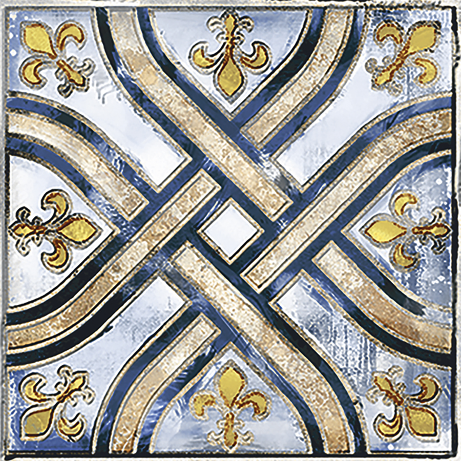 Celta Wall Tile 15x15 | Blue Design MIX Matt