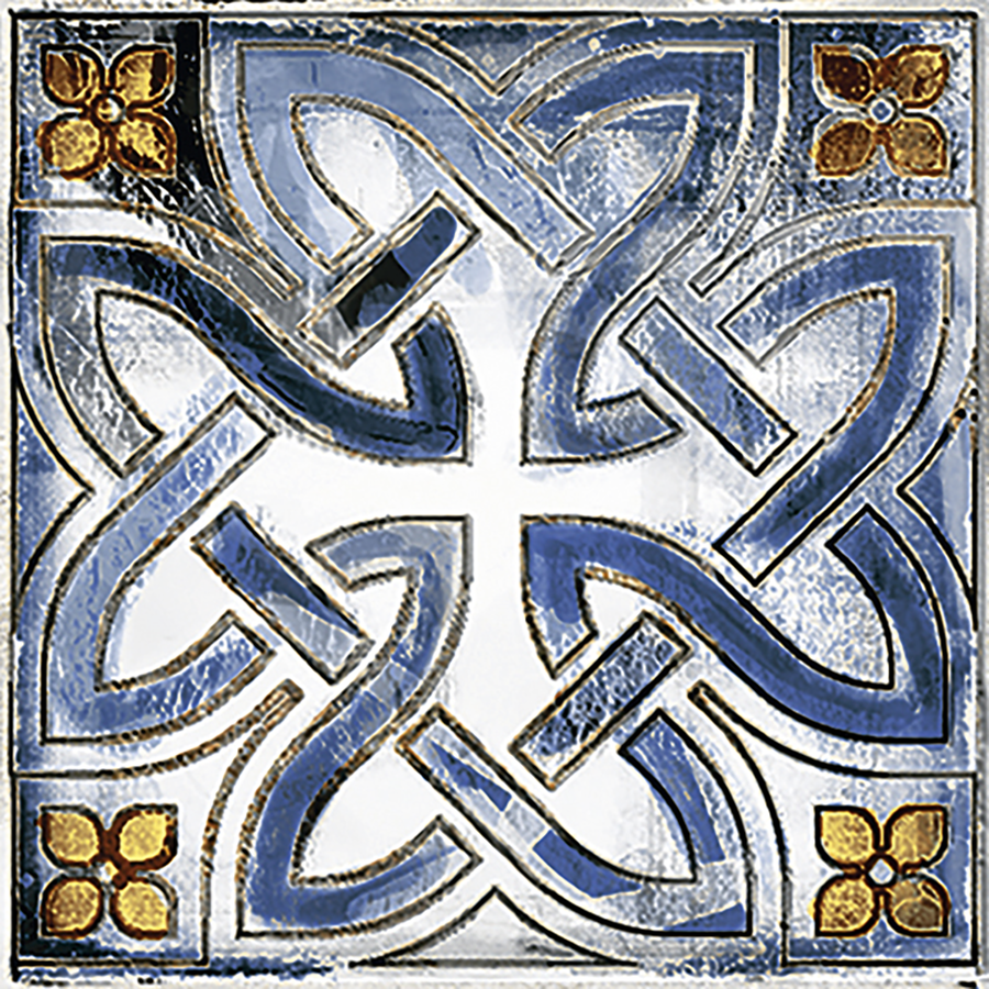 Celta Wall Tile 15x15 | Blue Design 24 Matt