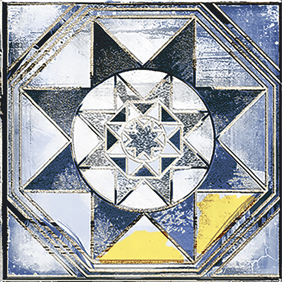 Celta Wall Tile 15x15 | Blue Design 25 Matt