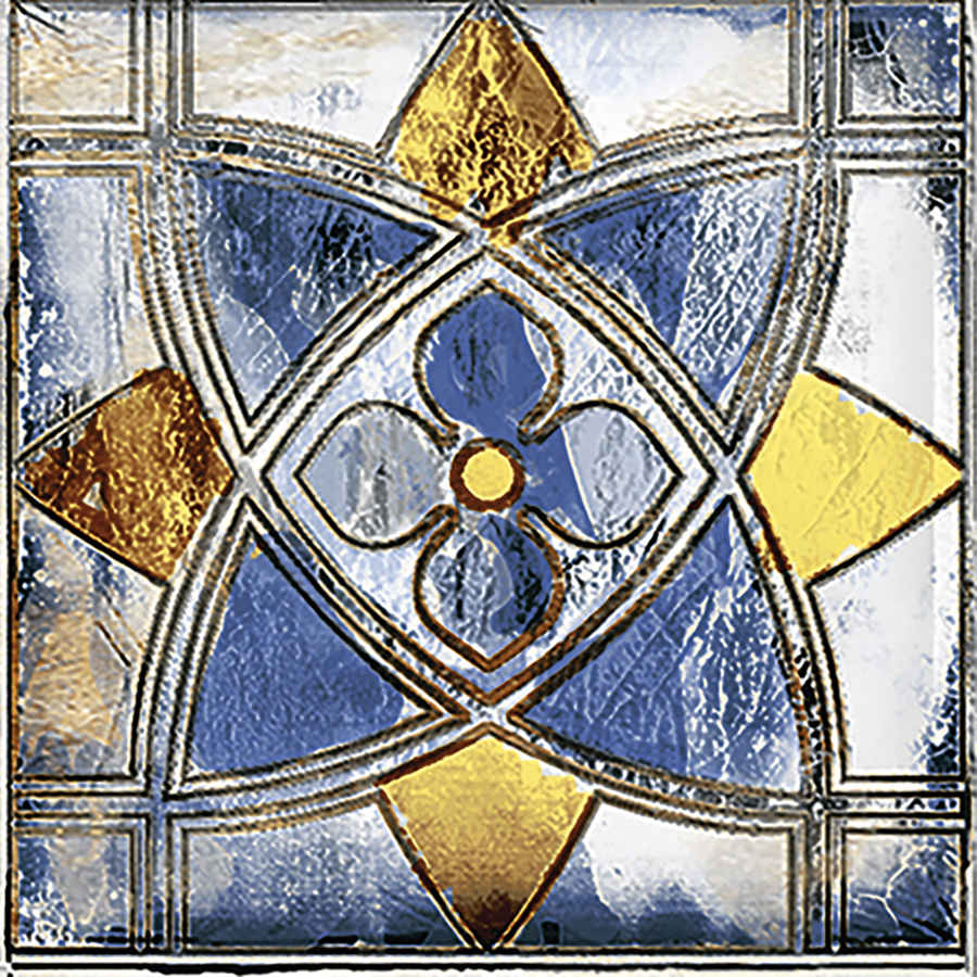 Celta Wall Tile 15x15 | Blue Design MIX Matt