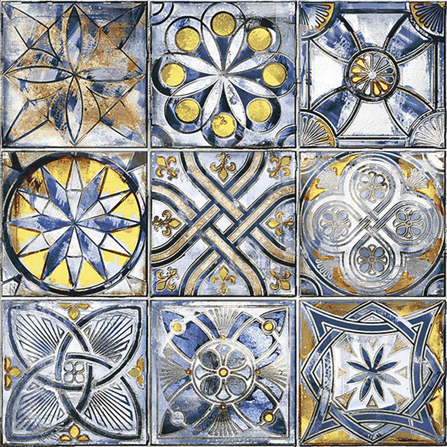 Celta Wall Tile 15x15 | Blue Design 31 Matt