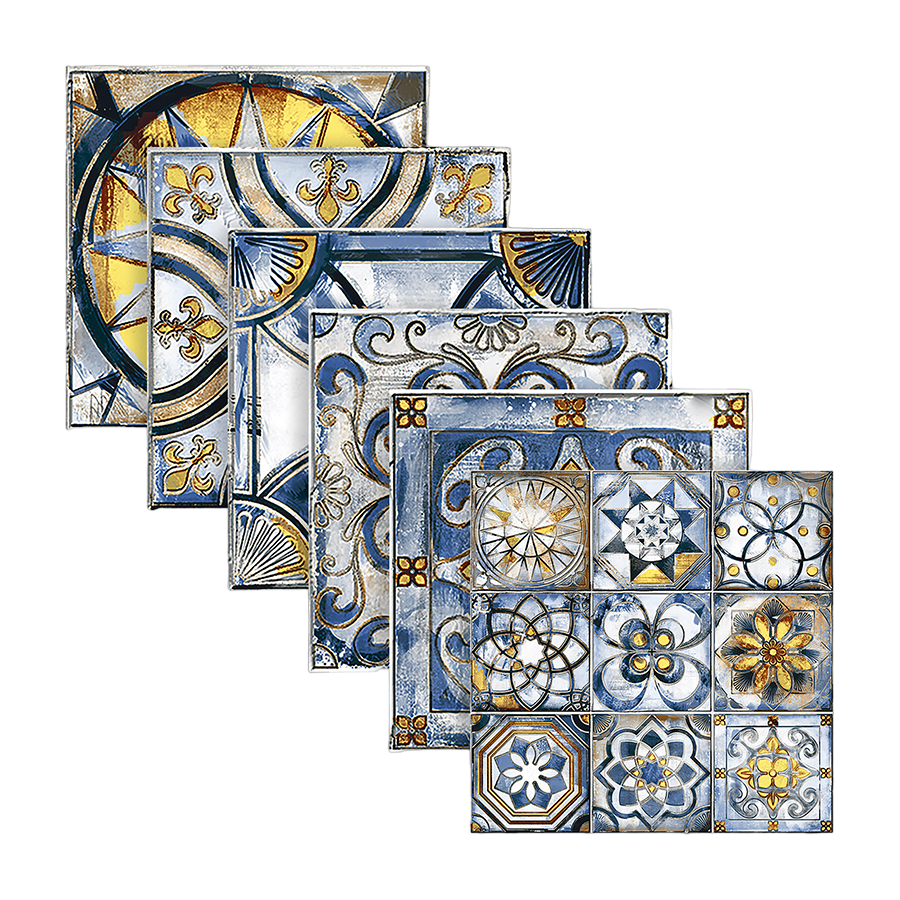 Celta Wall Tile 15x15 | Blue Design MIX Matt