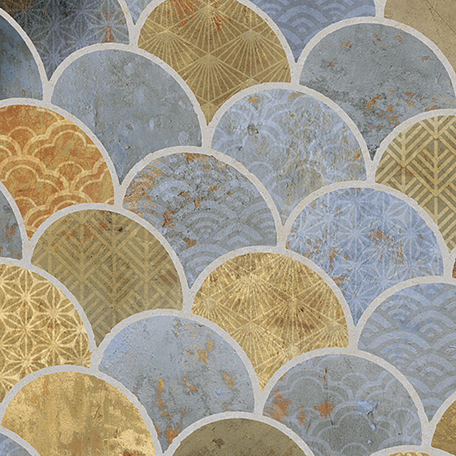 Escamas Wall Tile 15x15 | Design MIX Matt