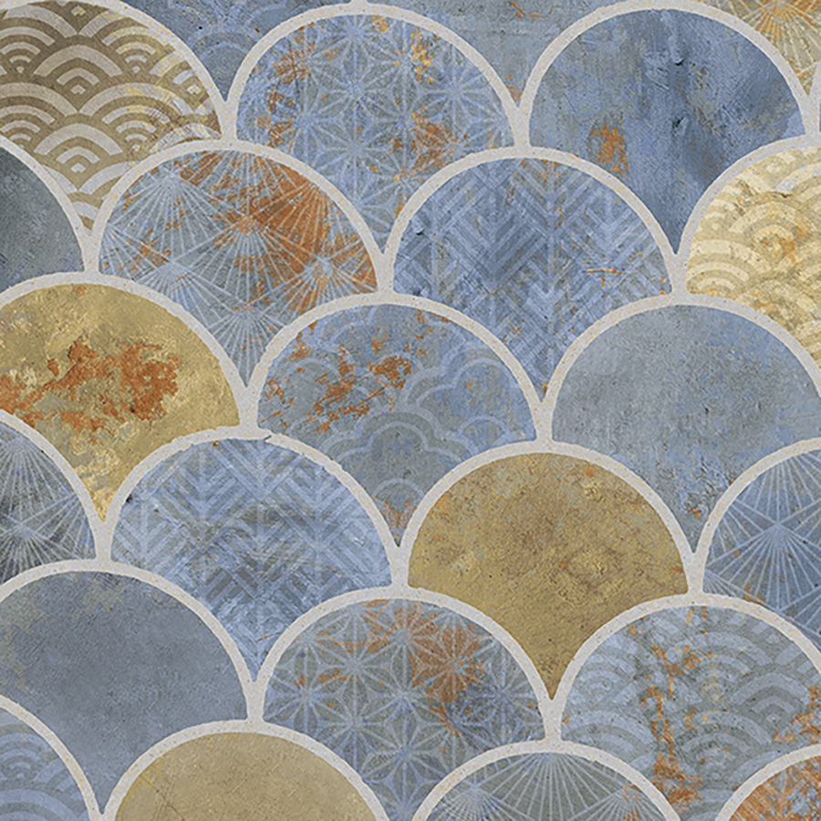 Escamas Wall Tile 15x15 | Design MIX Matt