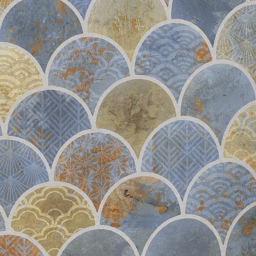 Escamas Wall Tile 15x15 | Design MIX Matt