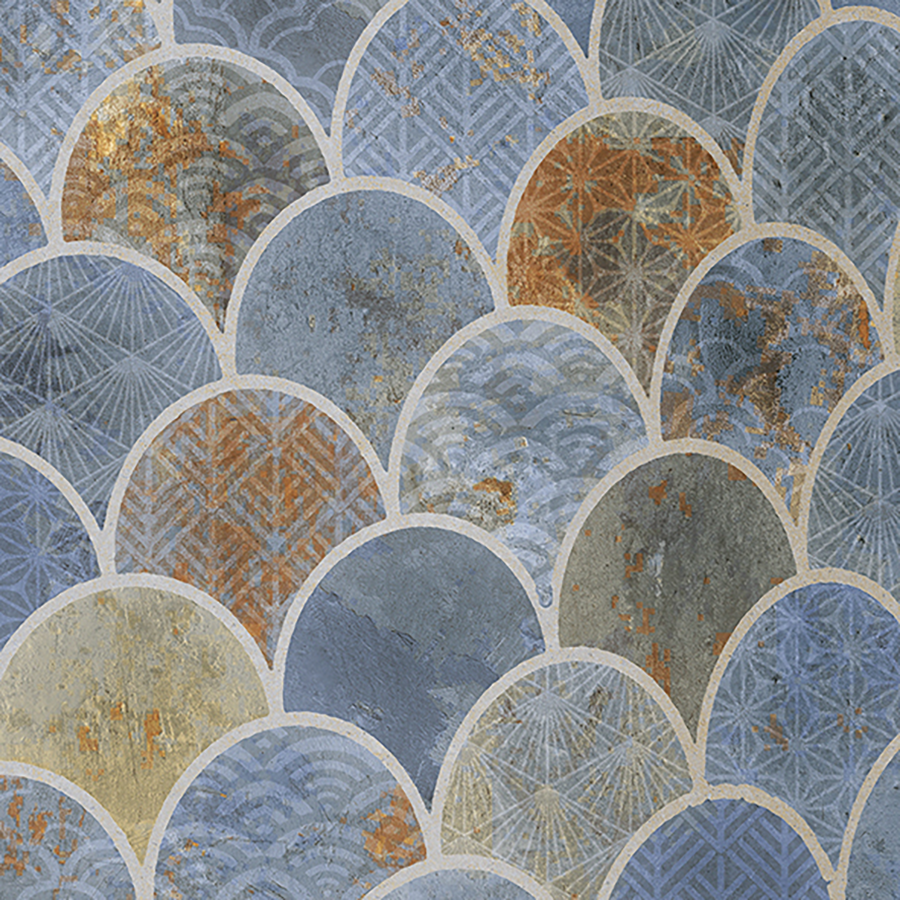 Escamas Wall Tile 15x15 | Design MIX Matt