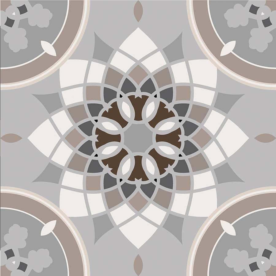 Carrelage Sol Vintage Prime 15x15 | Dessin 03 Mat