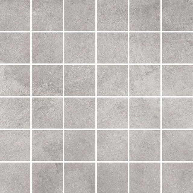 Pavimento em cerâmica da Certeca - Coleção Buxiel Mosaico 30x30 na cor Cinza