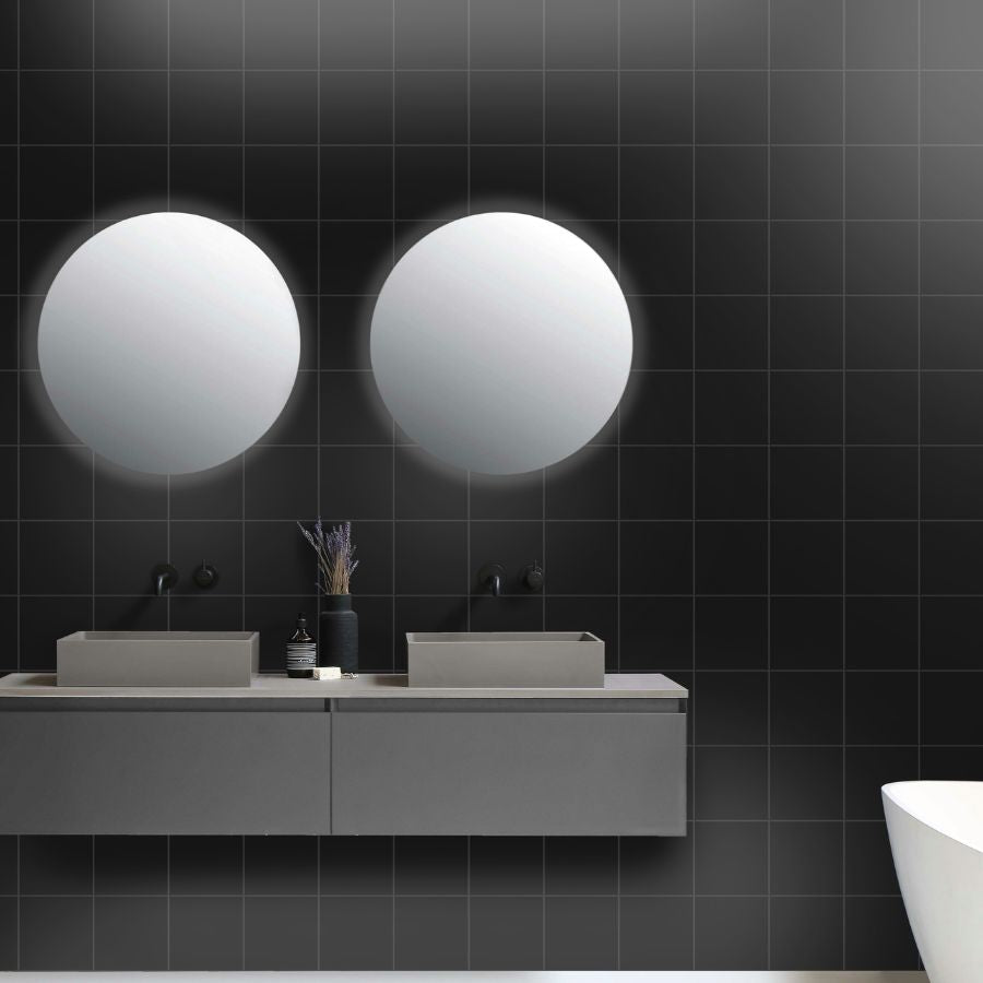 Plain Wall Tile 20x20 | Black 151 Matt