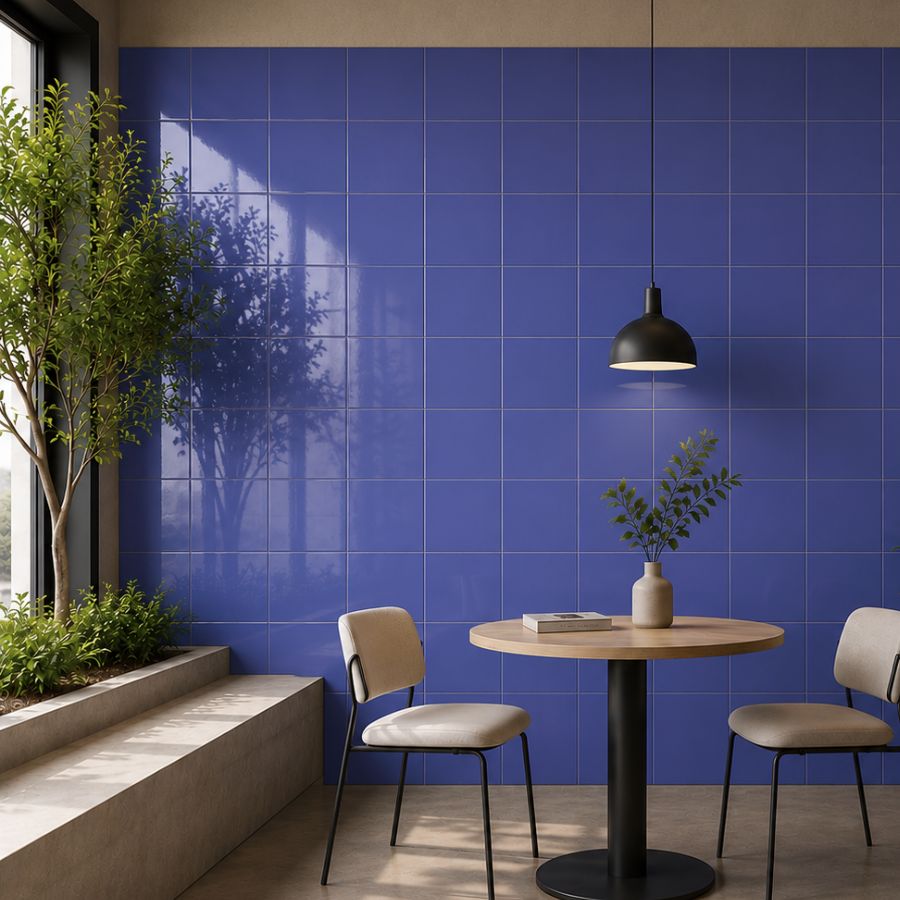 Plain Wall Tile 20x20 | Lavender 360 Glossy