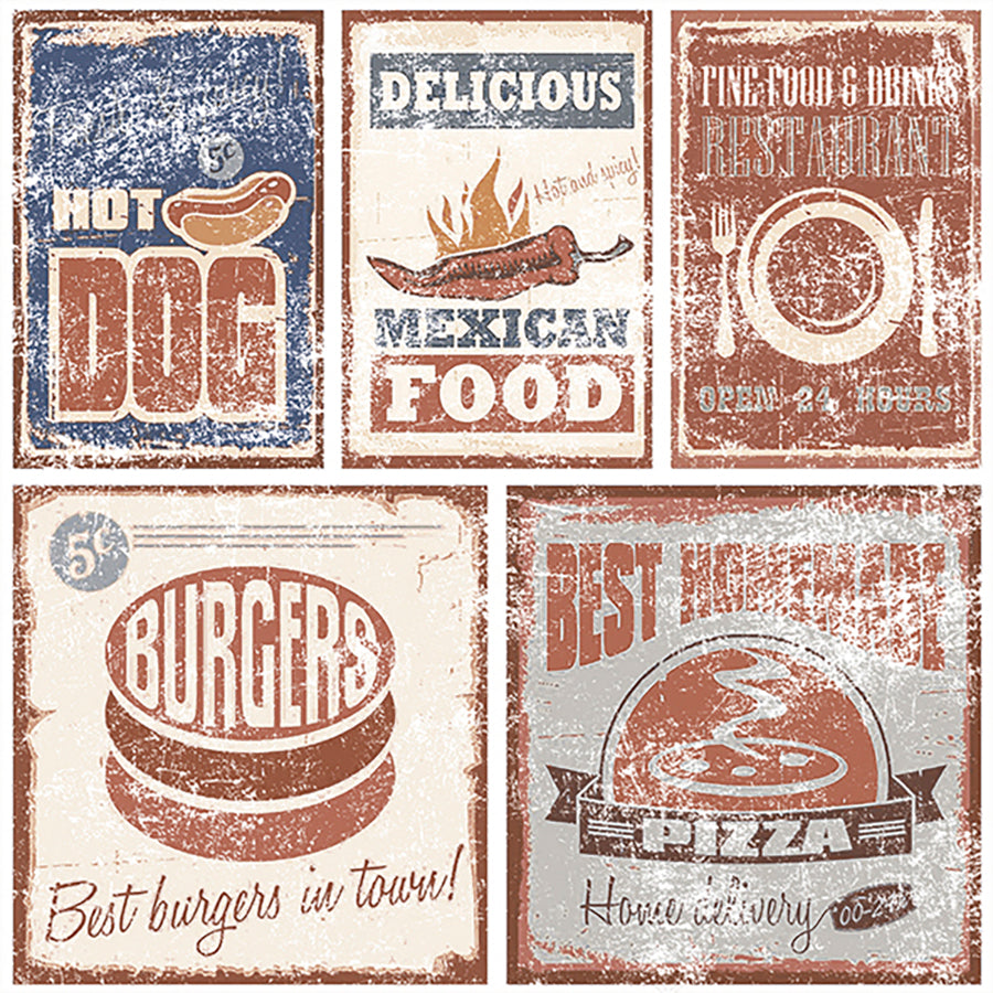Fifties Wall Tile 20x20 | Design 08 Matt
