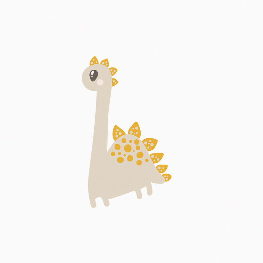 Azulejo Dino 20x20 | Amarelo Desenho 03 Mate