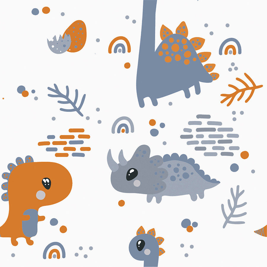 Dino Wall Tile 20x20 | Blue Design MIX Matt