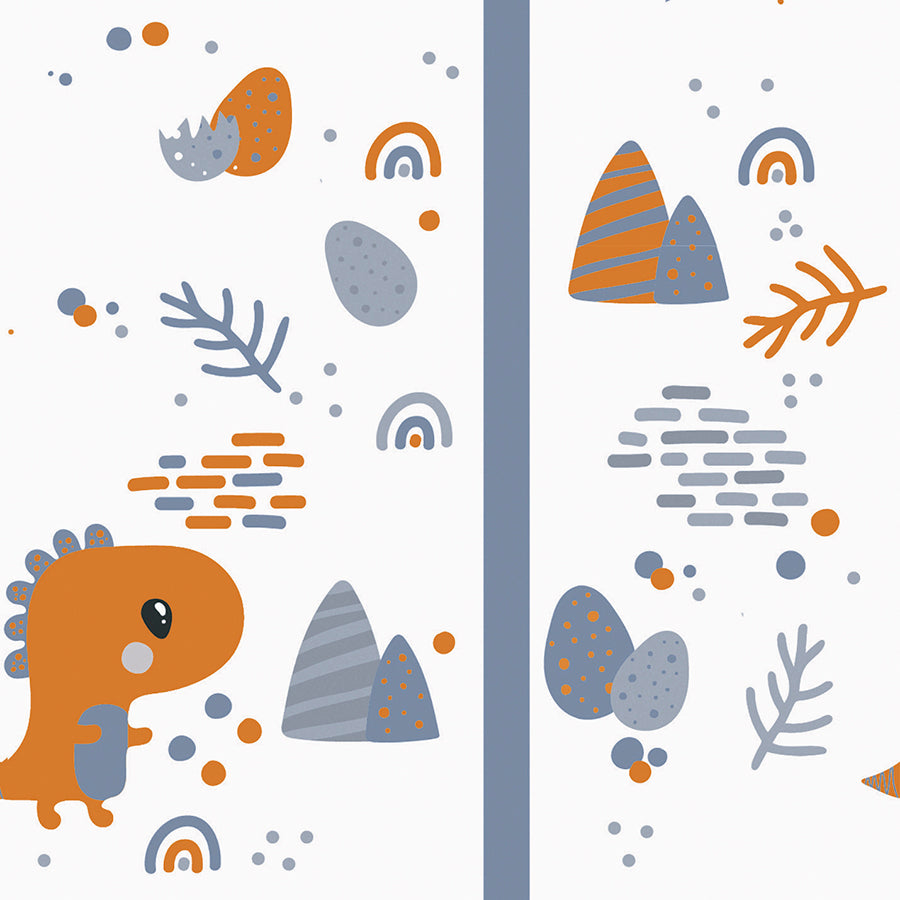 Dino Wall Tile 20x20 | Blue Design MIX Matt
