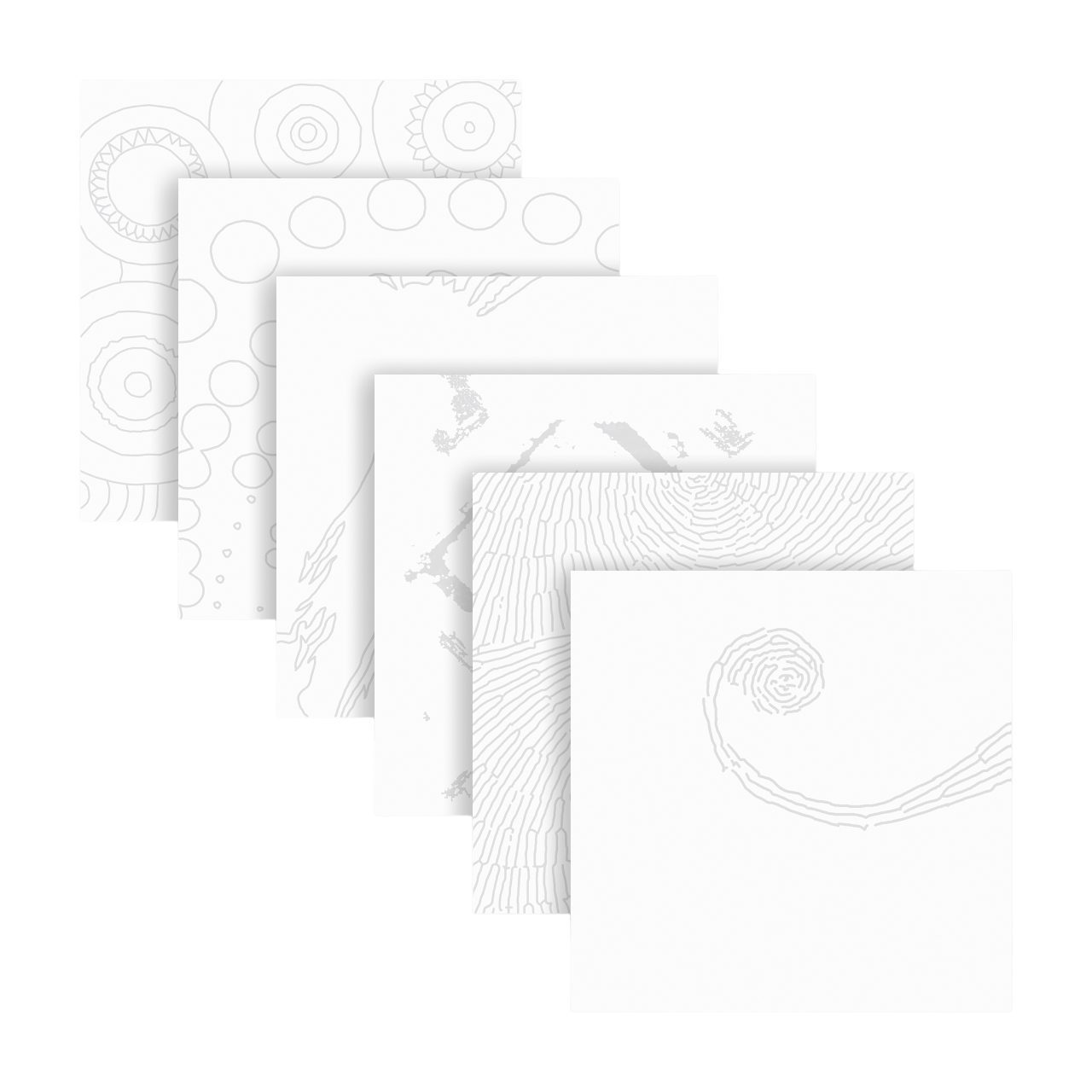 Azulejo Galaxy 20x20 | Branco Desenho MIX Mate