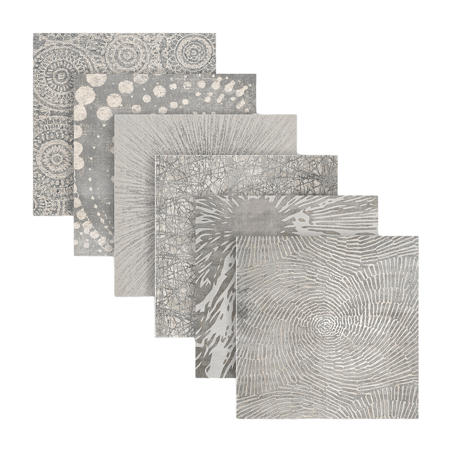 Azulejo Galaxy 20x20 | Cinza Desenho MIX Mate