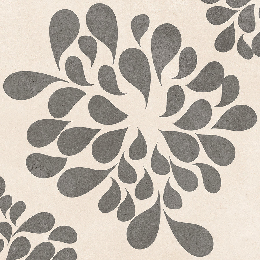 Carrelage Mural Love 20x20 | Dessin Beige 20 Mat