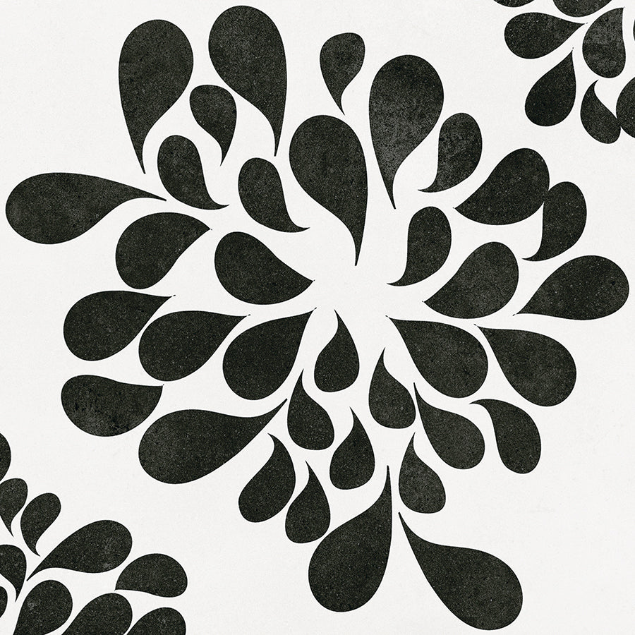 Love Wall Tile 20x20 | Black Design 20 Matt