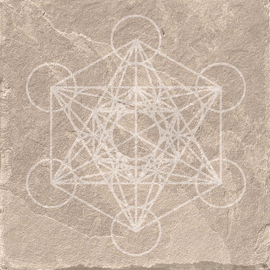 Mandala Tile 20x20 | Beige Matte MIX Design