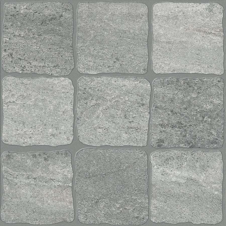 Carrelage Sol Óbidos 33,5x33,5 | Gris Mat