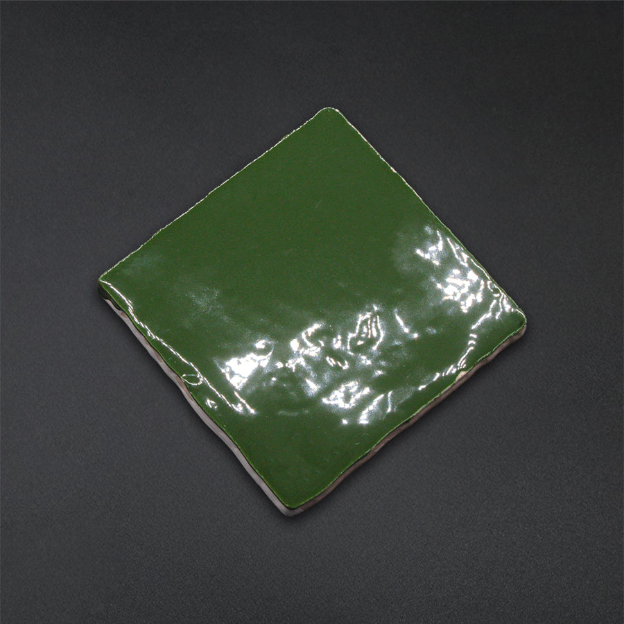 Clássico Wall Tile 10x10 | 353 Dark Green Glossy