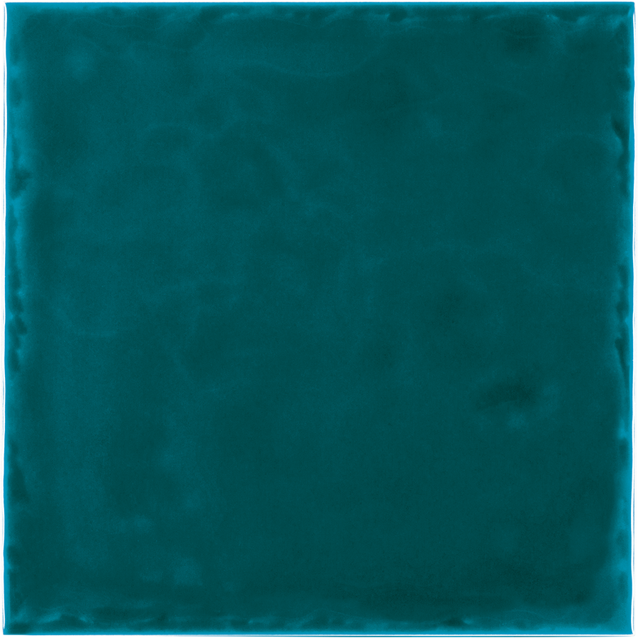Rustic Wall Tile M15x15 | Green 800 Glossy