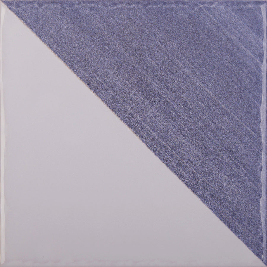 Azulejo Triangle Rustique M15x15x0,8 | Desenho 01 Brilhante
