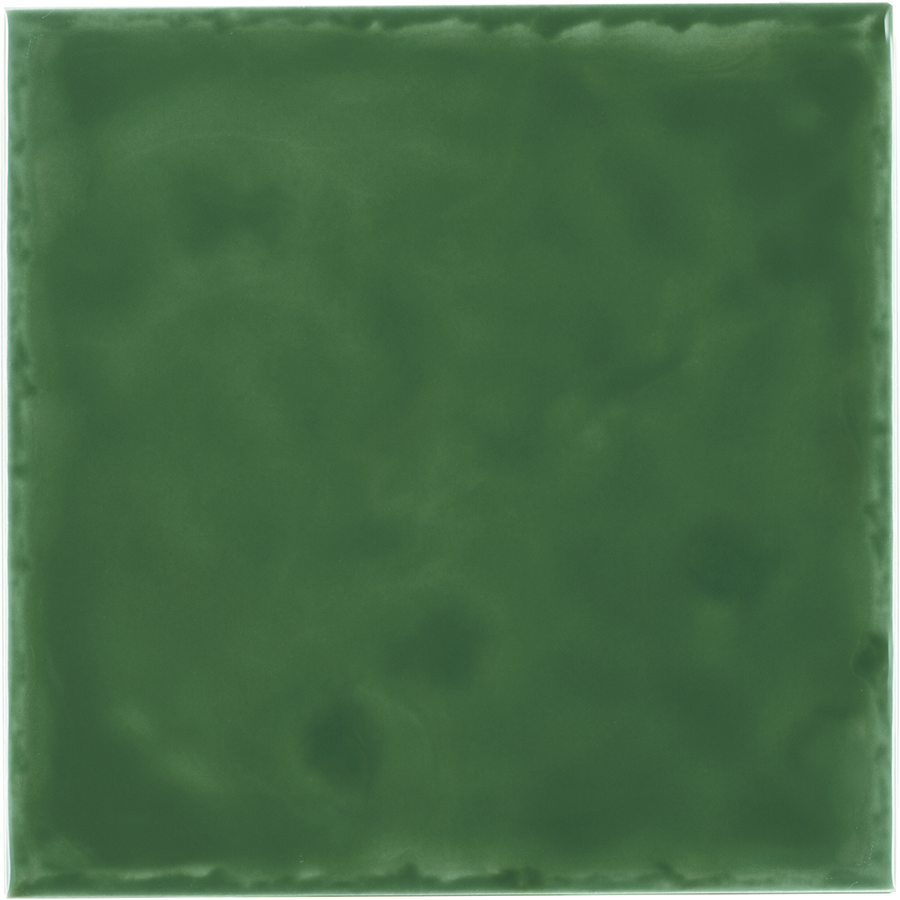 Rustic Wall Tile M15x15 Green 880 Glossy