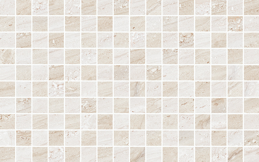 Travertino Wall Tile 25x40 | Sand Decor 2 MIX Glossy