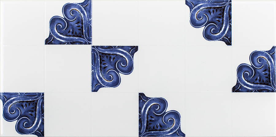 Azulejo Viana M15x30 | Desenho 02 Brilhante