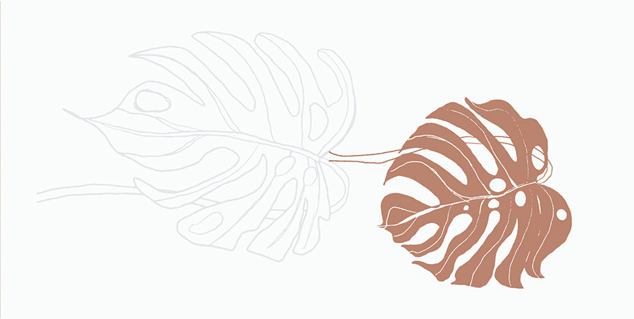 Boho Wall Tile M15x30 | Salmon Design 02 Matt
