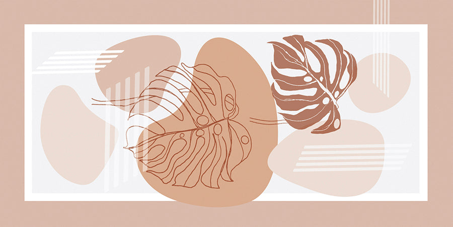 Boho Wall Tile M15x30 | Salmon Design 20 Matt
