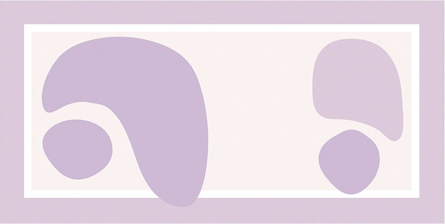Boho Wall Tile M15x30 | Violet Design 11 Matt