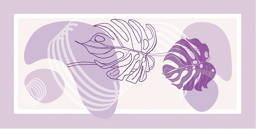 Boho Wall Tile M15x30 | Violet Design 19 Matt