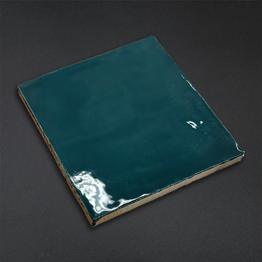 Clássico Wall Tile 15x15 | 455 Deep Blue Glossy