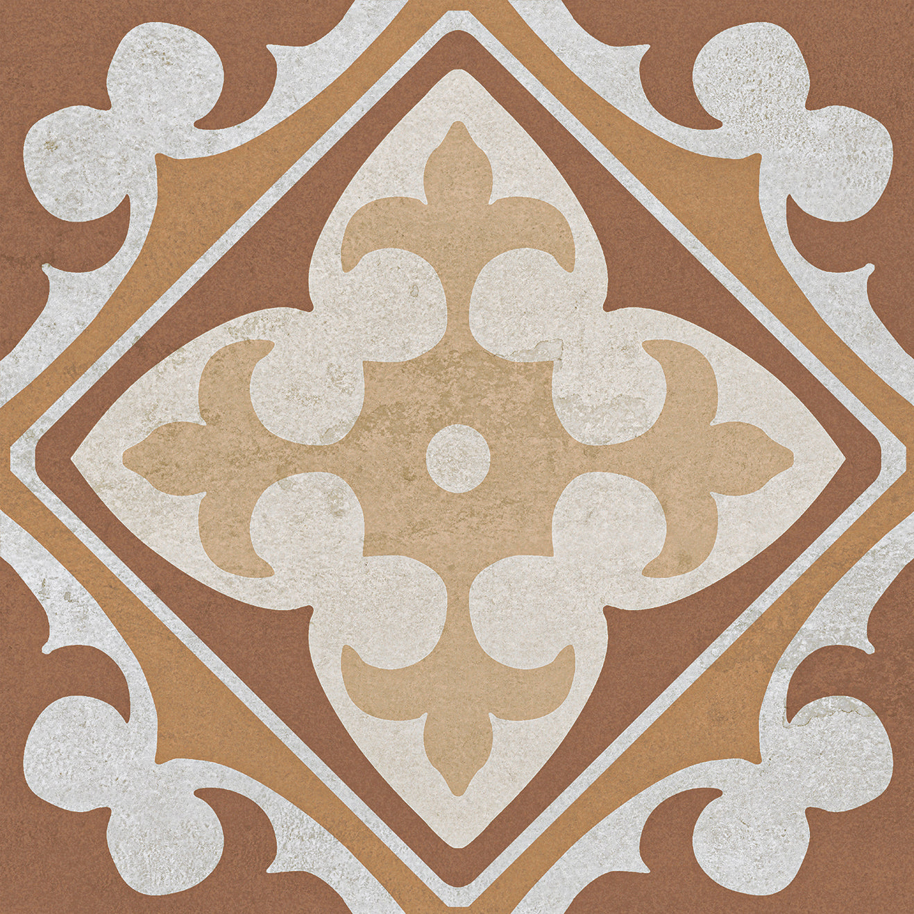 Pavimento Monserrate 33,5x33,5 | Castanho Mate