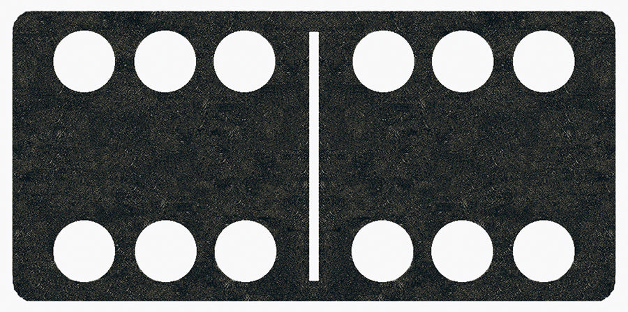 Carrelage Mural Dominó 7,5x15 | Noir MIX Mat