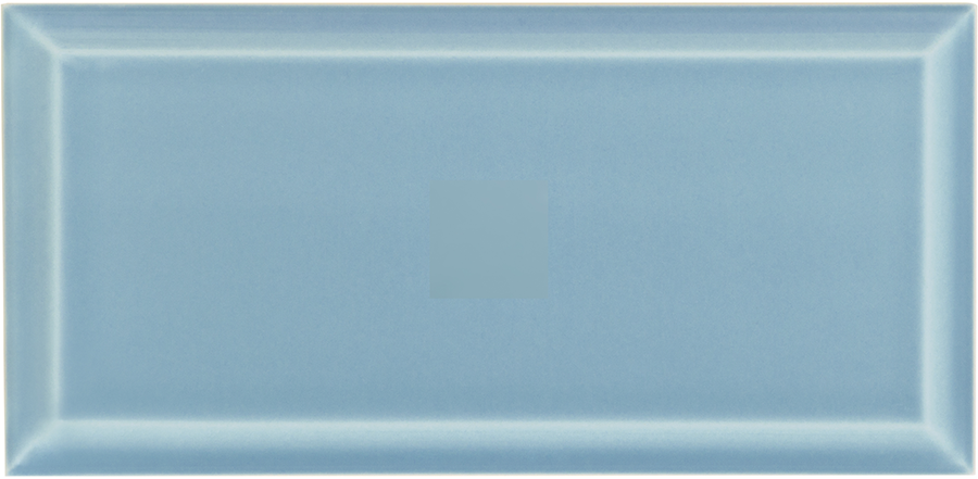 Carrelage Mural Biseauté 7,5x15 | Bleu 1350 Brillant
