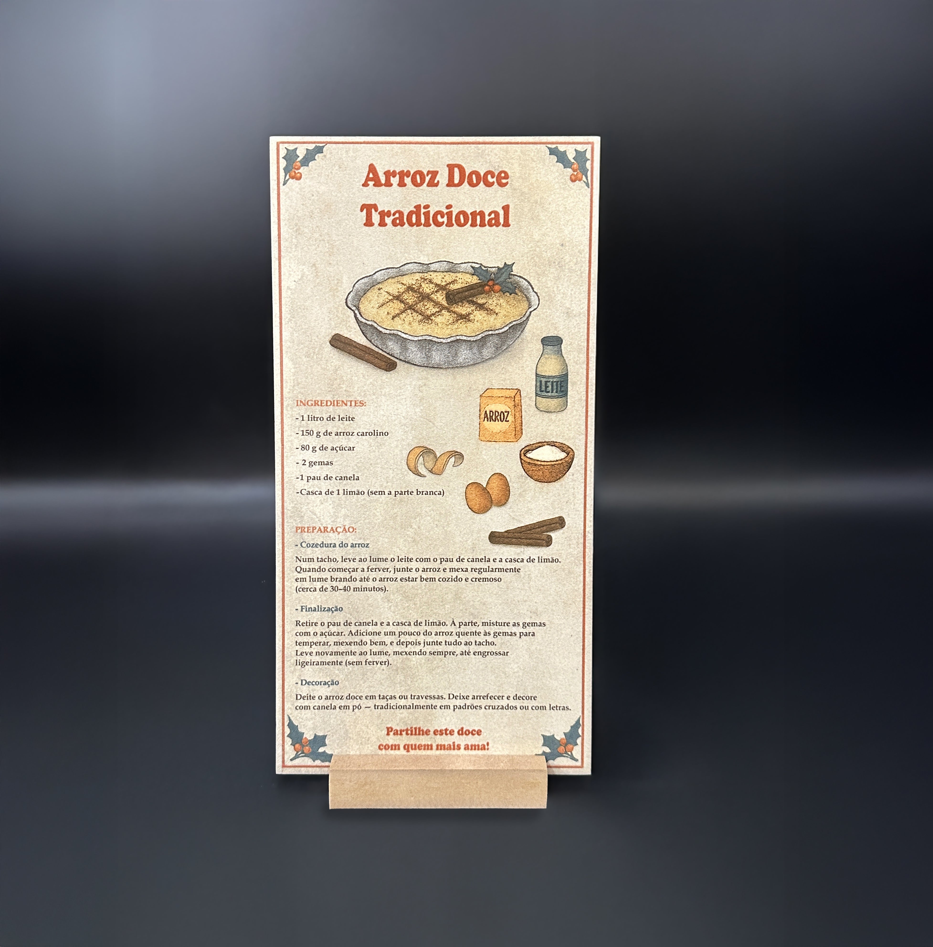 Conjunto de Bases de Degustação | Receitas Natalícias (PT)