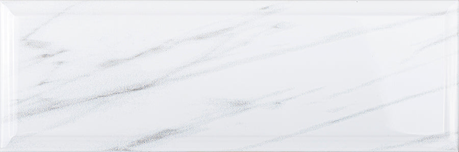 Carrara Bevelled Wall Tile M10x30 | Design MIX