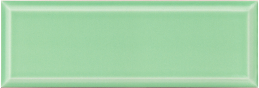 Bevelled Wall Tile M10x30 | Green 810 Glossy
