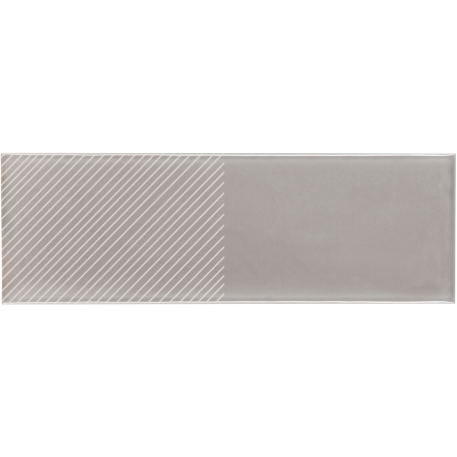 Deep Emotion Wall Tile M10x30 | Grey 600 Design 02