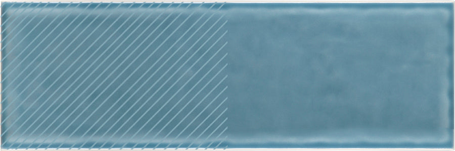 Azulejo Deep Emotion M10x30 | Azul 730 Desenho 02