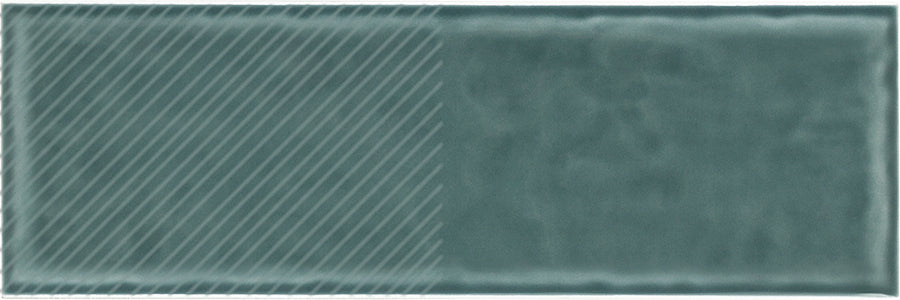 Azulejo Deep Emotion M10x30 | Verde 800 Desenho 02