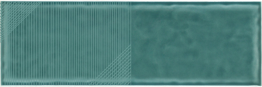 Deep Emotion Wall Tile M10x30 | Green 800 Design 04